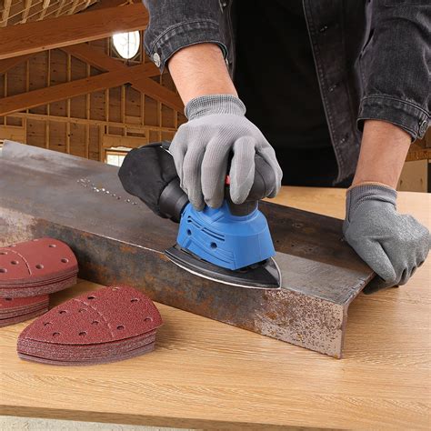 sanding sheet metal edges|sanding sheets for mouse sander.